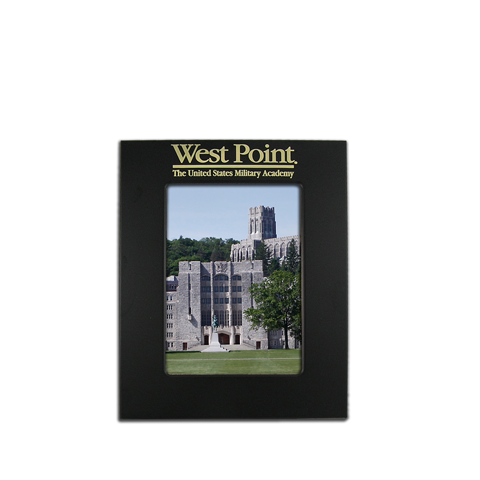 West Point 4x6 Black Metal Picture Frame