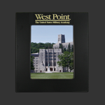 8x10 Black over Brass West Point Picture Frame